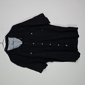 Sierra Designs Black XXL button down short sleeve shirt